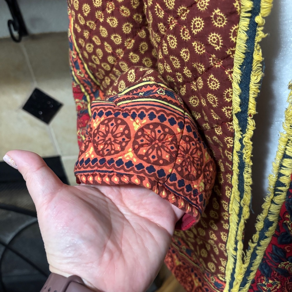 Citron Patchwork Quilt Jacket - Picture 3 of 8